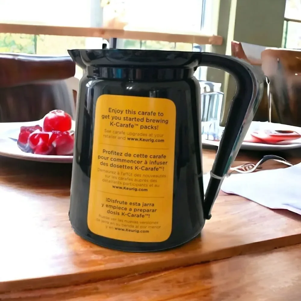 NEW Genuine Keurig 2.0 Thermal Carafe 32oz Black Replacement K-Carafe Coffee Pot